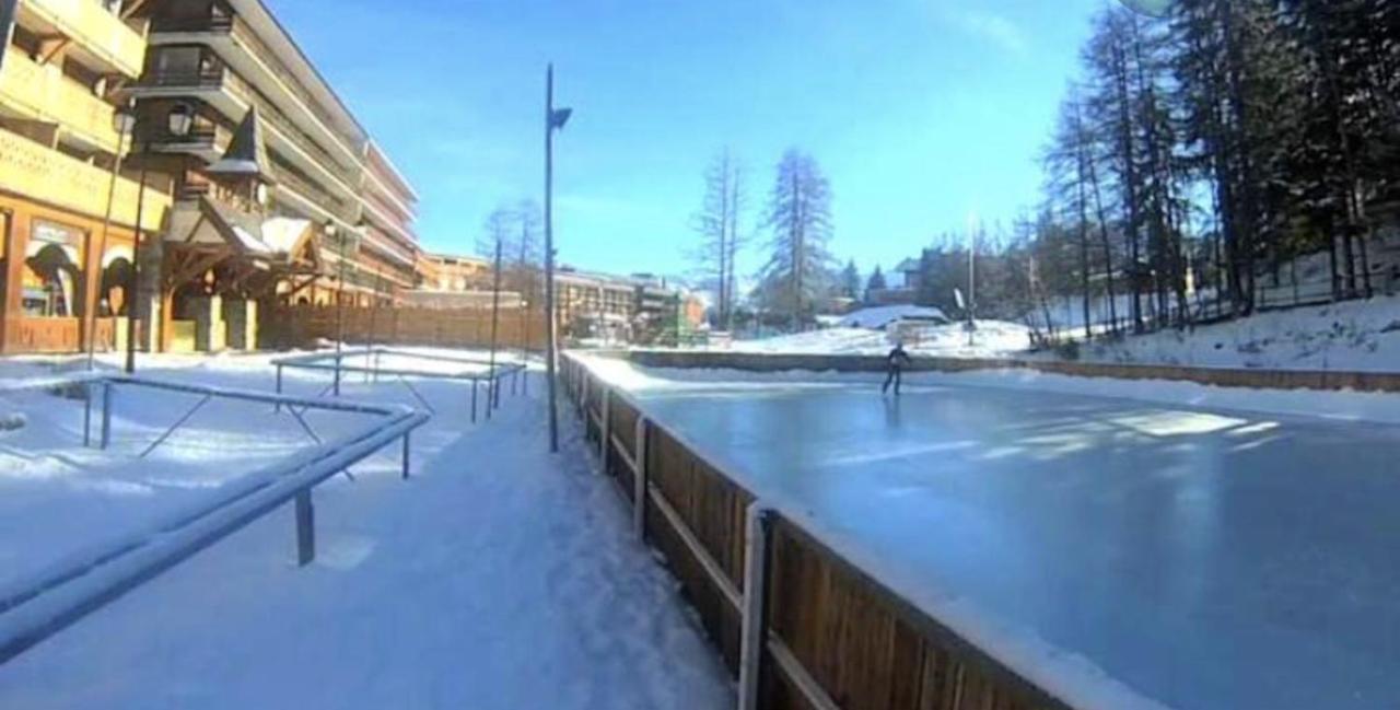 Studio Chaleureux A Uvernet Fours 25M² Avec Vue Montagne Buitenkant foto